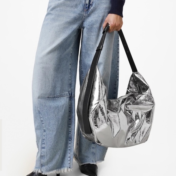 Allsaints -Madea oversized leather hobo - Picture 2 of 11